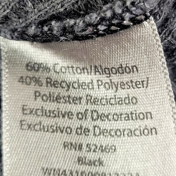 Wonder Nation Boys Black Gray Long Sleeve Thermal Shirt Size L (10-12) - Picture 4 of 6